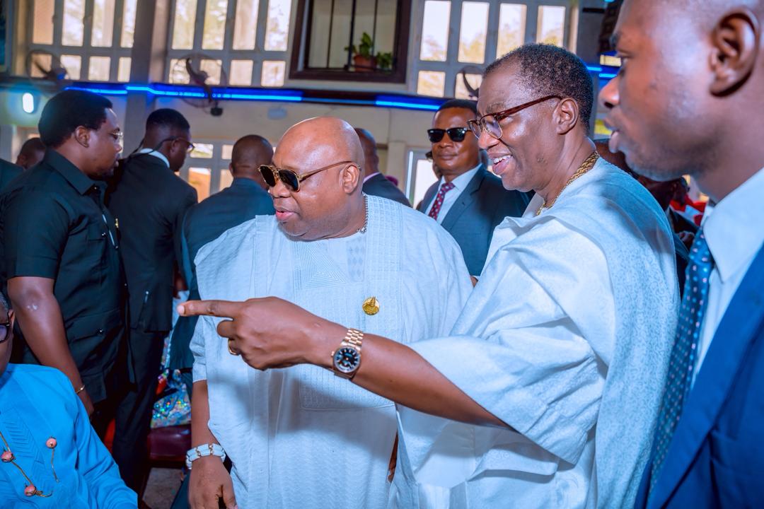 Governor Adeleke Salutes Senator Gbenga Daniel At 70