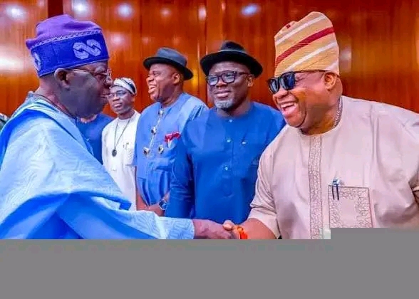 In a Show of Unity, Governor Adeleke Endorses Tinubu for Another Term