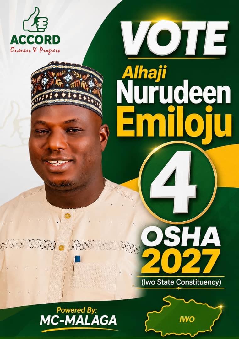 Emiloju’s Iwo-centric Vision Captivates Voters as MC-MALAGA Supports ACCORD Party’s Assembly Candidate
