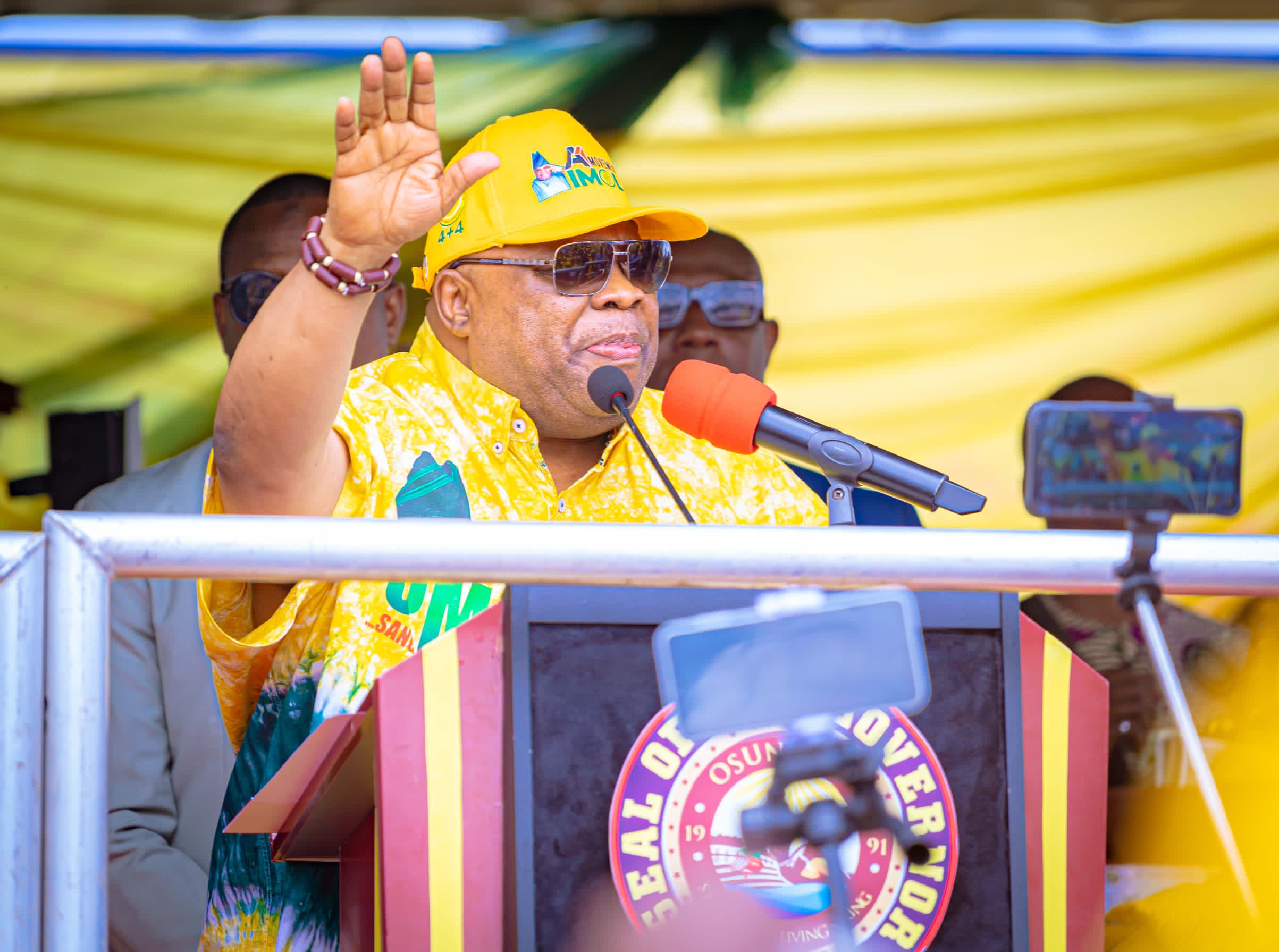 Championing Peace: Governor Adeleke Addresses Key Issues at Osun Gubernatorial Election Summit