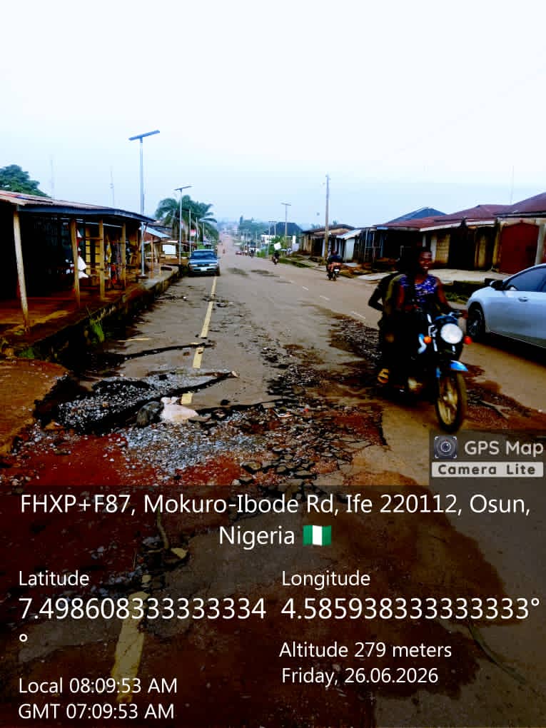 Bad Road Published By Tribune Was Constructed By Oyetola Administration – Osun Govt.