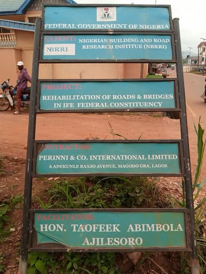 Public Funds, Private Gain: How Rep Ajilesoro’s Company Began Overseeing Constituency Project
