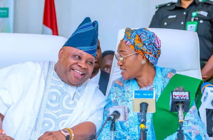 Governor Adeleke Celebrates First Lady Oluremi Tinubu, Calls Her “an Inclusive Nation Builder”